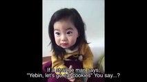 Yebin, une adorable petite fille