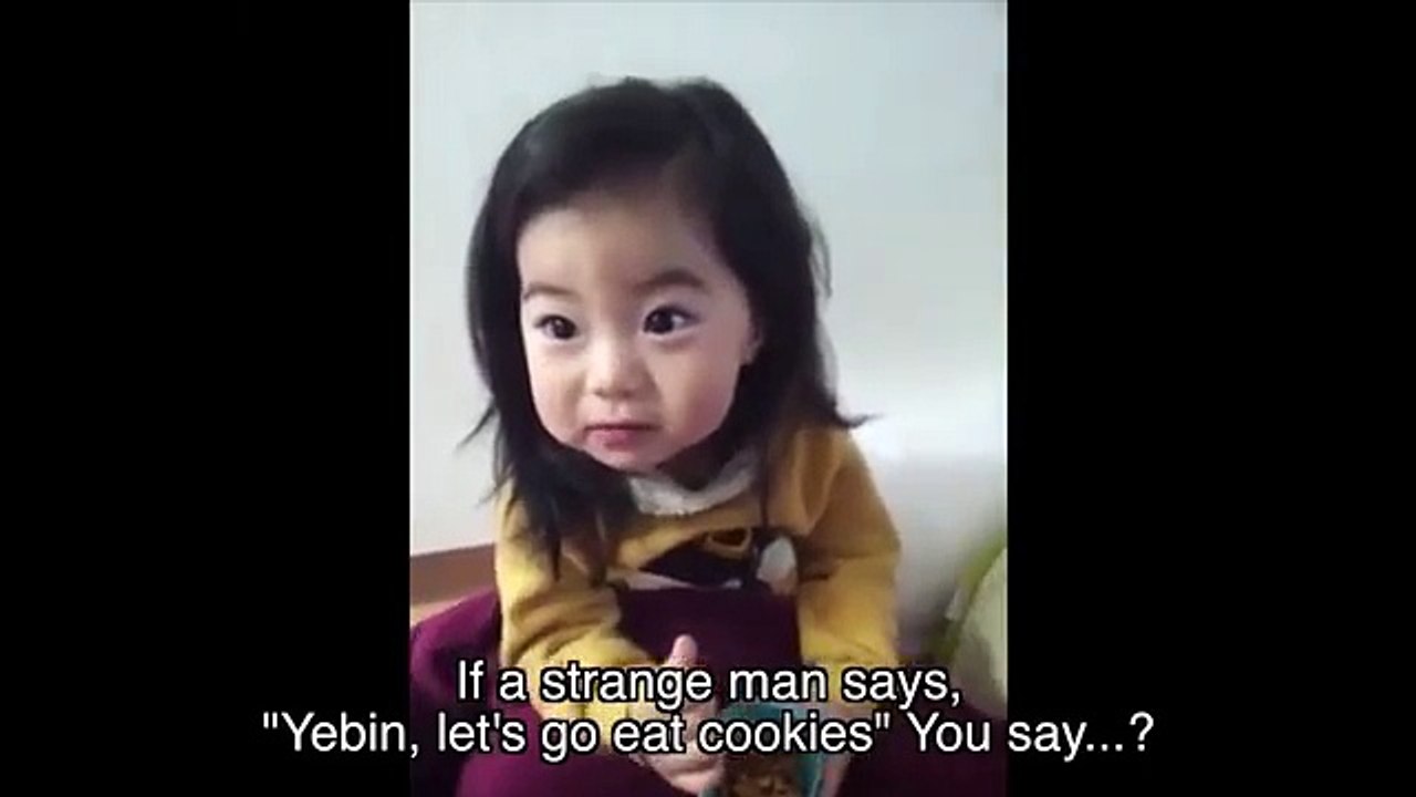 Yebin, une adorable petite fille