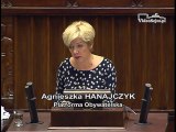 Poseł Agnieszka Hanajczyk - Wystąpienie z dnia 09 lutego 2017 roku.