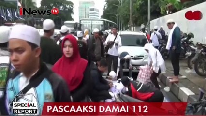 Pedagang Ikut Ramaikan Aksi 112 di Masjid Istiqlal