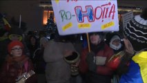 استمرار الاحتجاجات ضد الحكومة الرومانية
