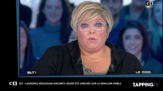 SLT : Laurence Boccolini a été victime de violences à l’époque du Maillon Faible (vidéo)
