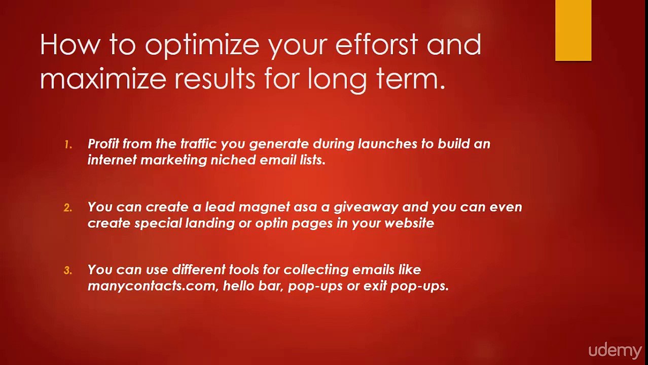 021 How to optimize for long term success