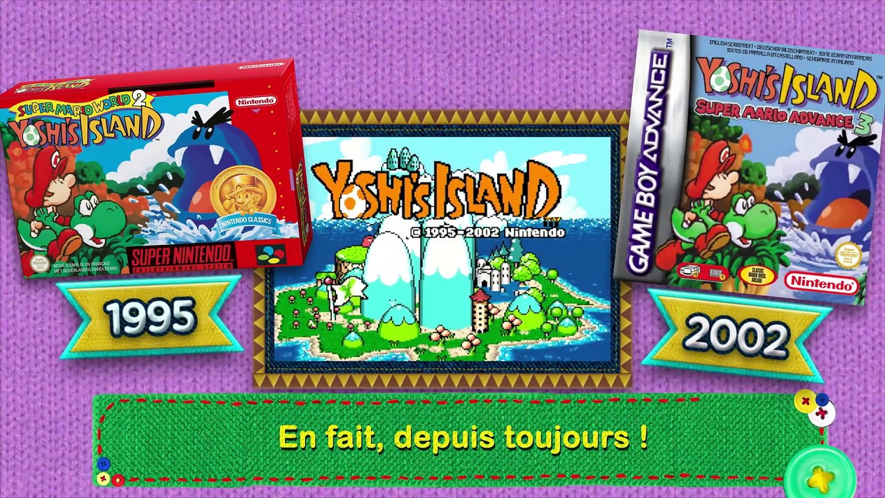 Poochy & Yoshi's Woolly World - Bande-annonce souvenirs