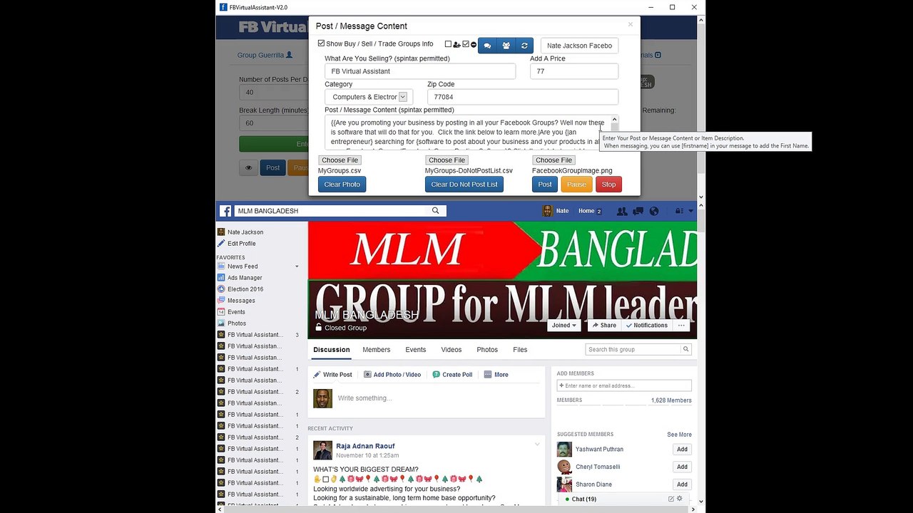 How to Bump Facebook Group Posts