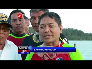 Semarakkan HUT RI, Bendera Dikibarkan Didasar Laut Pulau Karimata - NET12