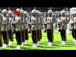 Upacara Pengibaran Bendera Merah Putih di Istana Merdeka17 Agustus 2016