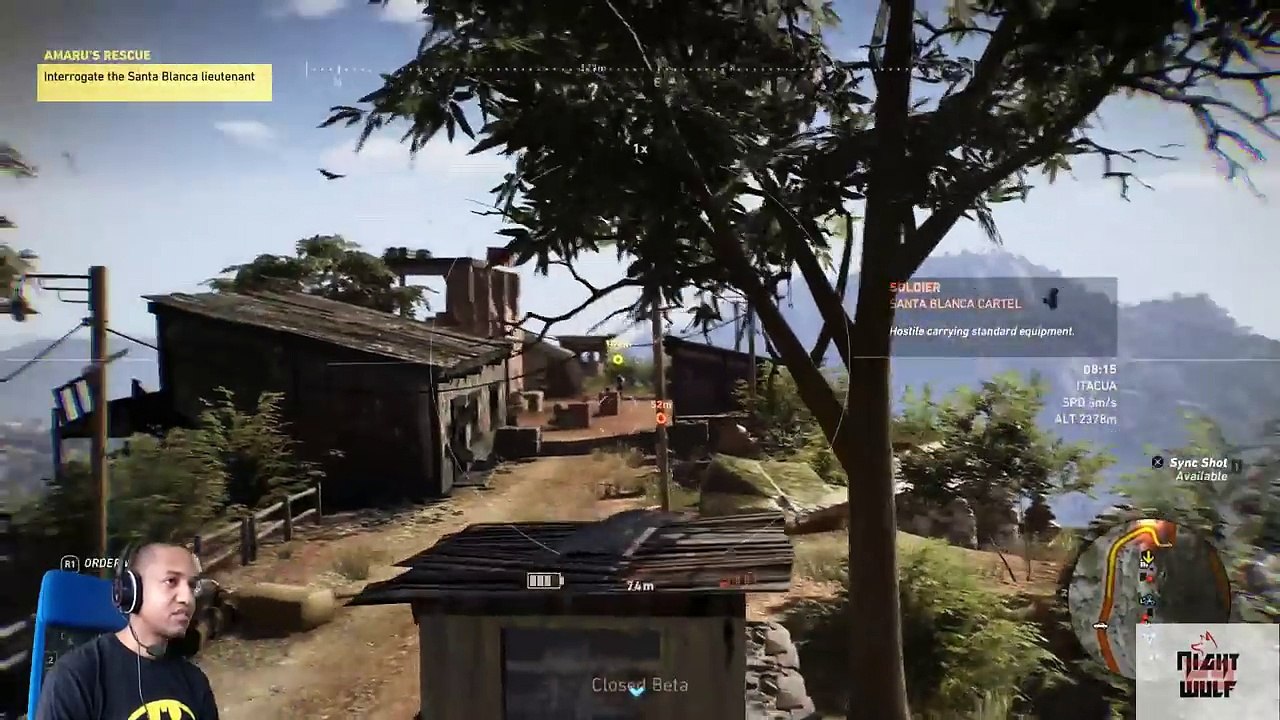 Ghost Recon Wildlands Closed Beta Live Stream