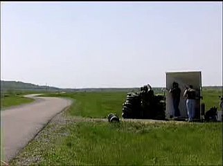 Hellfire Missile Hitting a Tank