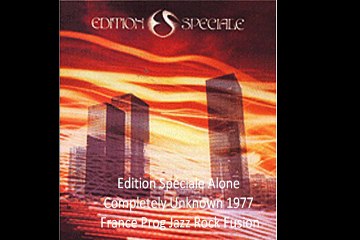 Edition Spéciale "Alone Completely Unknown" 1977 France Prog Jazz Rock Fusion