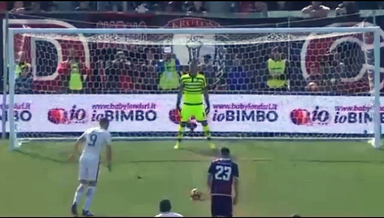 Edin Dzeko (Penalty missed)  - Crotone 0-0 AS Roma 12.02.2017