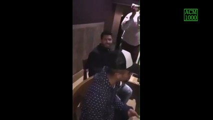 Gabriel Jesus e Aguero tocando o pagodão juntos