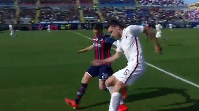 Radja Nainggolan Goal HD - Crotone 0-1 AS Roma 12.02.2017