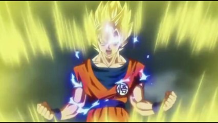 SSJ3 Goku vs SSJ2 Trunks - Dragonball Super