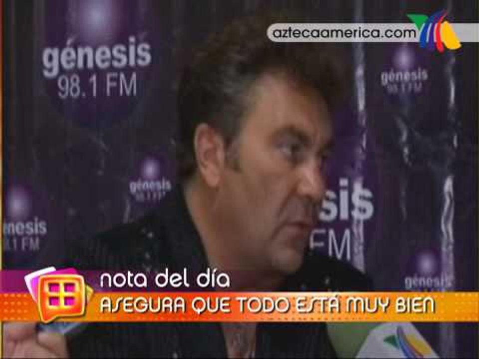 Mijares desmiente divorcio con Lucero