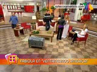 Fabiola visita el Foro de Ventaneando