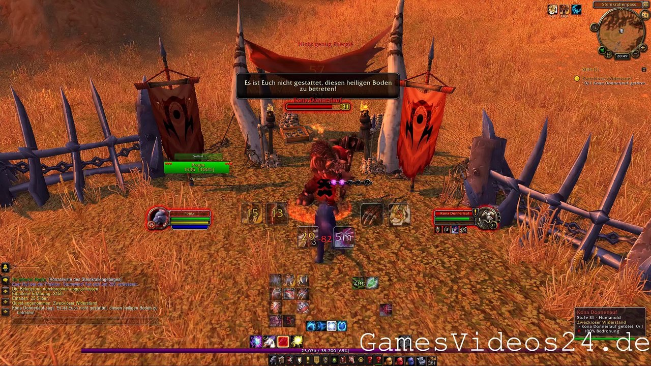 World of Warcraft Quest: Zweckloser Widerstand