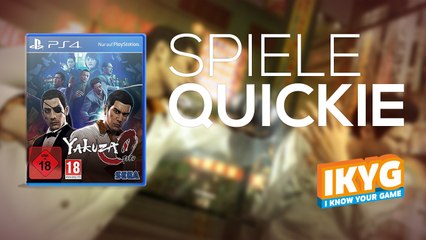 Der Spiele-Quickie - Yakuza 0