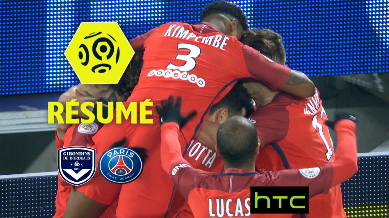 Girondins de Bordeaux - Paris Saint-Germain (0-3)  - Résumé - (GdB-PARIS) / 2016-17