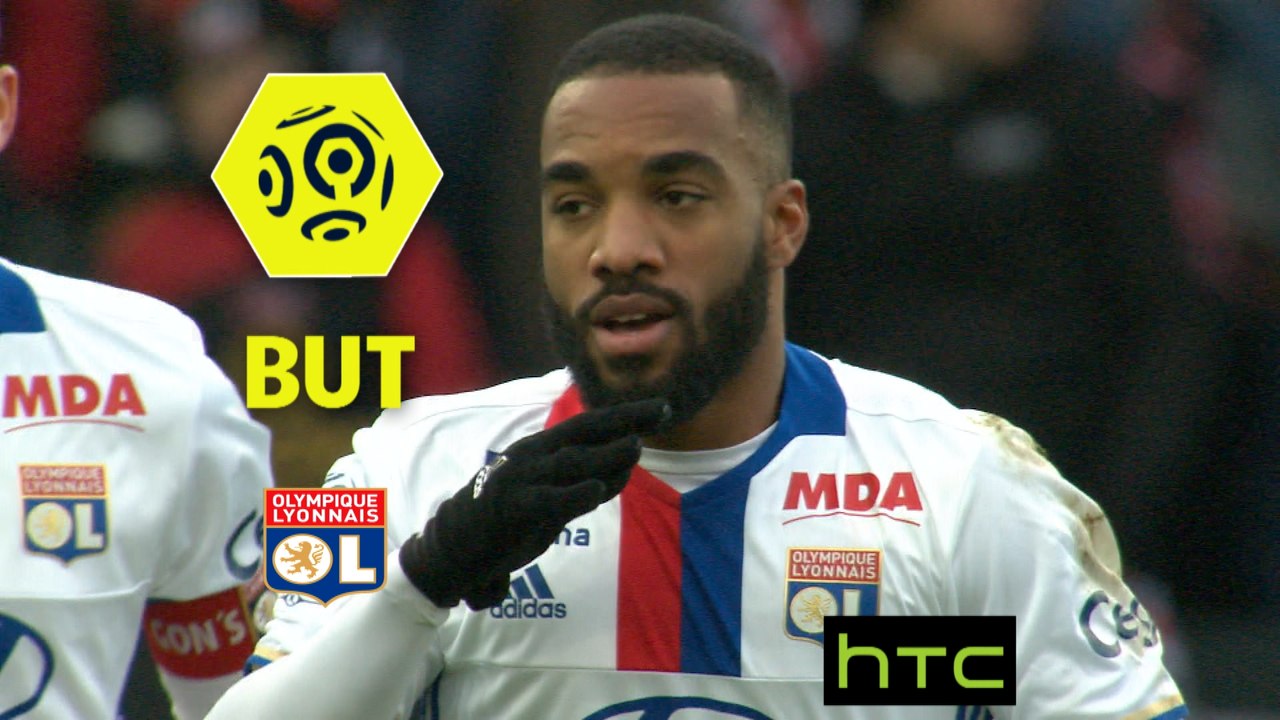 But Alexandre LACAZETTE (10ème) / EA Guingamp - Olympique Lyonnais - (2-1) - (EAG-OL) / 2016-17