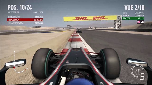 F1 2010 // HRT F1 Team / GP Bahrain - Carrera