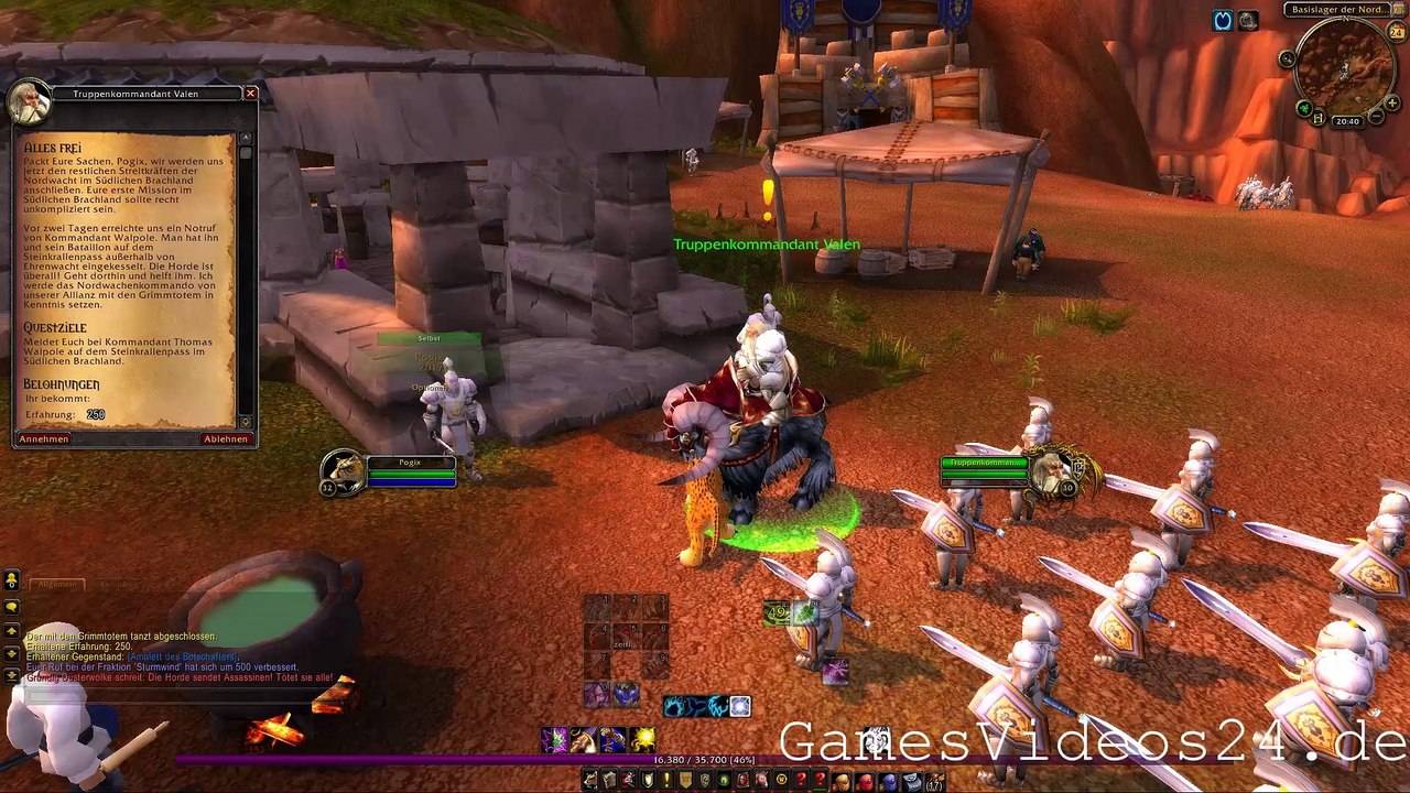 World of Warcraft Quest: Alles frei