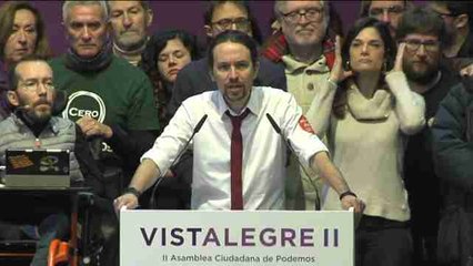Pablo Iglesias asume el mandato de las bases: "unidad y humildad"