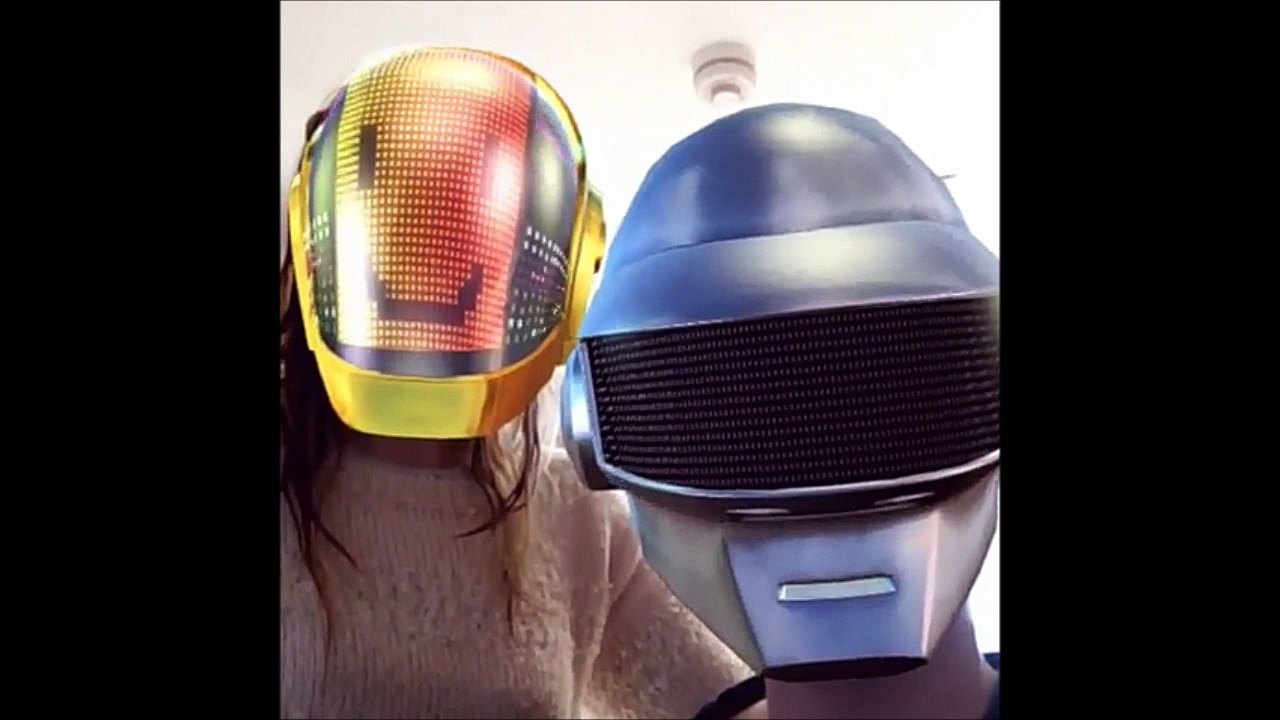 Daft Punk Snap chat filter