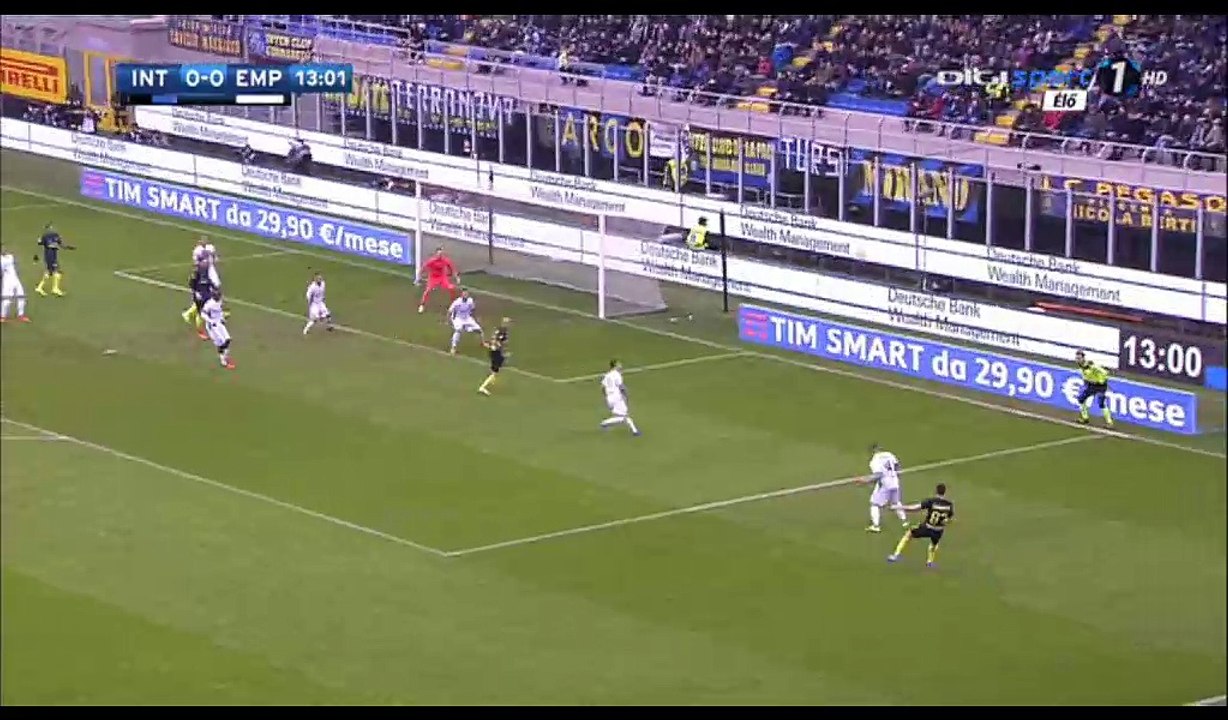Eder Goal HD - Inter 1-0 Empoli - 12.02.2017