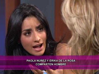 Paola Nuñez y Erika ¿comparten hombre?