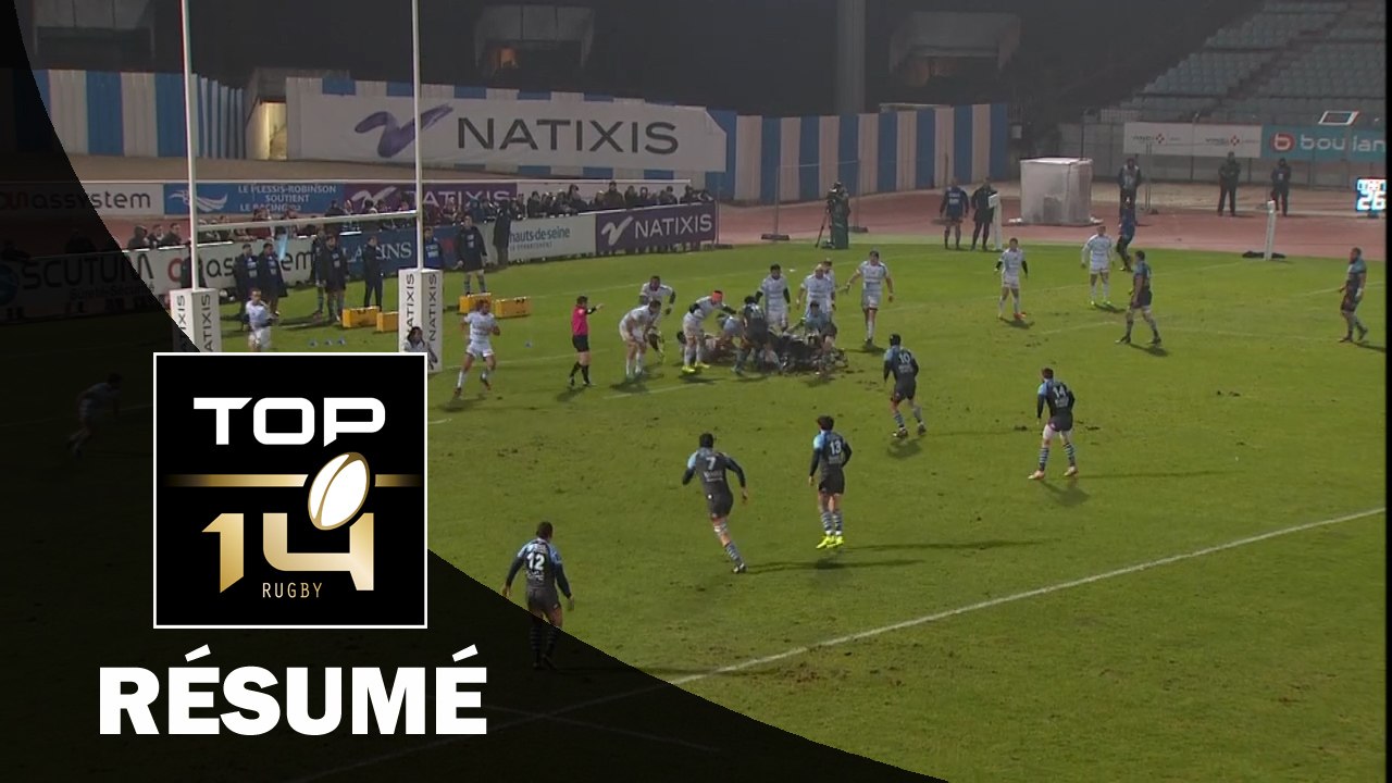 TOP 14 - Résumé Racing 92-Bayonne: 59-20 - J16 - Saison 2016/2017