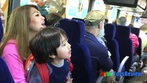 Disney Cruise Fantasy Family Fun Vacation Tour Part 1 Kids Video Princess T and Ryan ToysReview