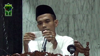 Membuat Shaf Baru Padahal Shaf Depan Belum Penuh - Ust. Abdul Somad, Lc. MA