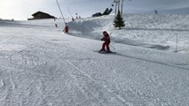 Lolo on the ski