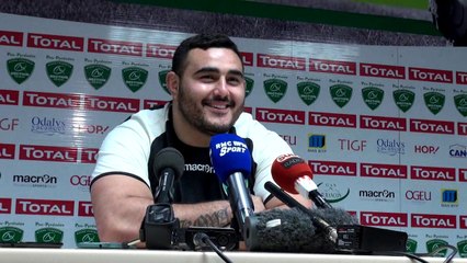Malik Hamadache après Section Paloise - Lyon : "J'ai juste couru !"