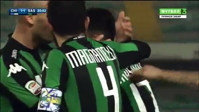 Roberto Inglese Amazing GOAL - Sassuolo 1 - 1 ChievoVerona - Serie A - 12.02.2017 HD