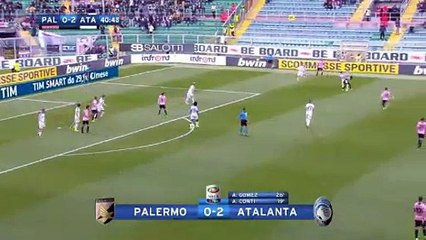 Ivaylo Chochev Goal - Palermo 1-2 Atalanta 12.02.2017