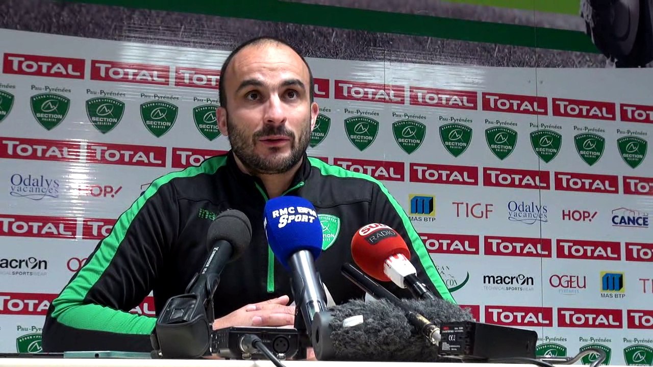 Fred Manca après Section Paloise - Lyon : "On commence à entrevoir quelque chose de bien"