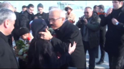 Kars Bakanlar Arslan ve Elvan, Kars'ta Stk Temsilcileriyle Buluştu