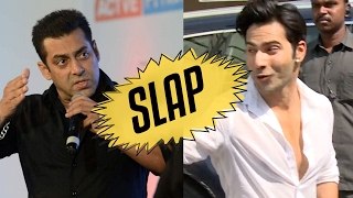 Salman Khan threatened to slap Varun Dhawan on calling him Uncle - HD Songs & Trailers