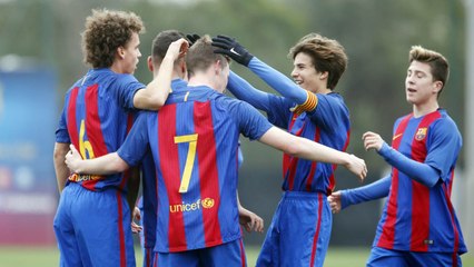 [HIGHLIGHTS] FUTBOL (Juvenil B) FC Barcelona – Mollet (10-0)