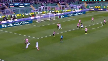 Cristante Goal HD - Palermo	1-3	Atalanta 12.02.2017