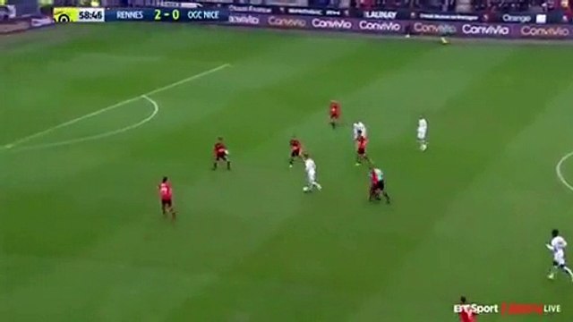 2-1 Anastasios Donis Goal - Rennes 2-1 Nice 12.02.2017