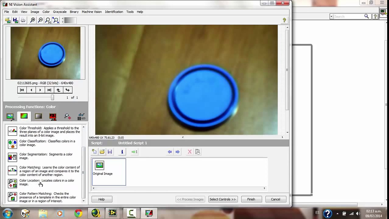 LabView Programa Basico de Vision 1_4 color