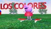 peppa pig los colores - videos infantil español para niños - los colores en inglés