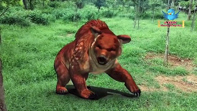 Bear Attack Finger Family Children Nursery Kids Rhymes For Toddlers | Preschool Educational Rhymes