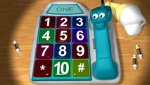 Learn to Count: The Counting Phone Teaches Numbers 1-10