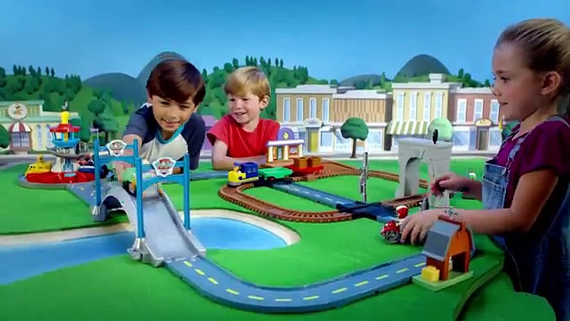 paw patrol launch and roll track