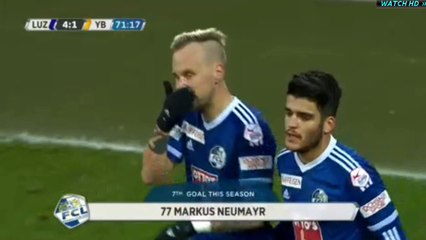 Neumayr M. (Penalty) Goal HD - Luzern	4-1	Young Boys 12.02.2017
