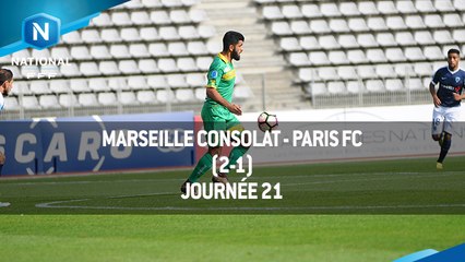 J21 : Marseille Consolat - Paris FC (2-1), le résumé